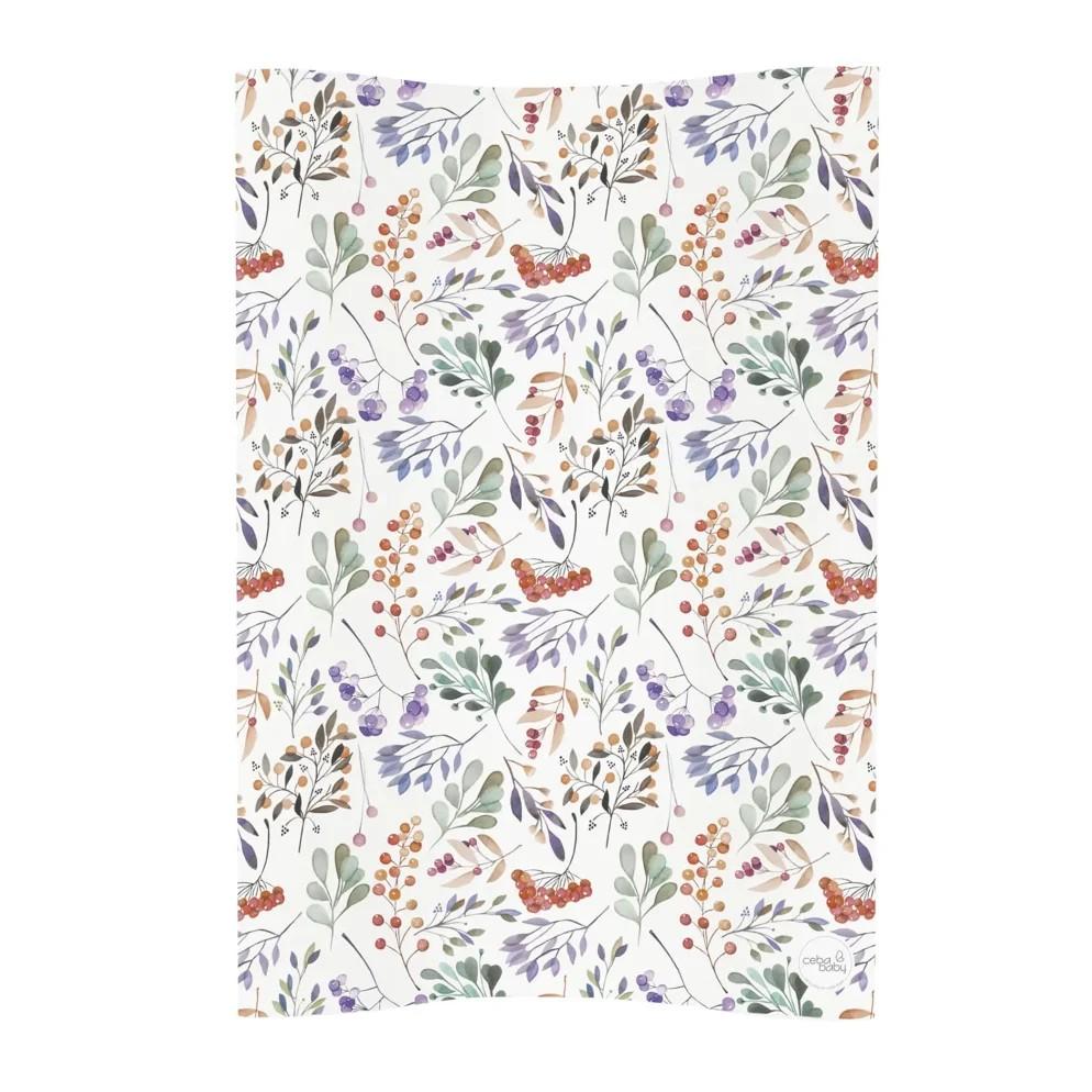 Пеленальный матрасик Ceba Baby Cosy Rowanberry