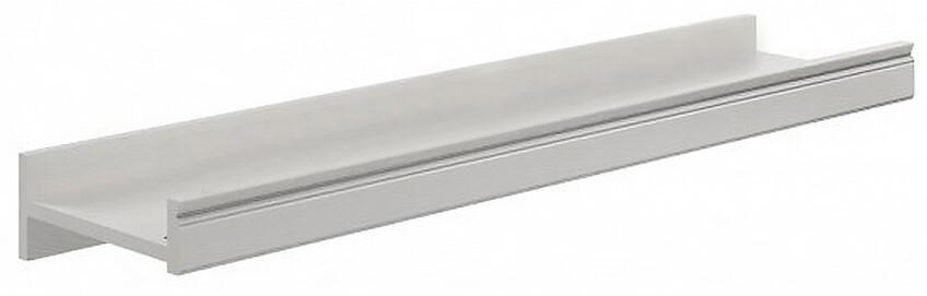 Полка на стену Yasen White 120 Сосна Серебряная