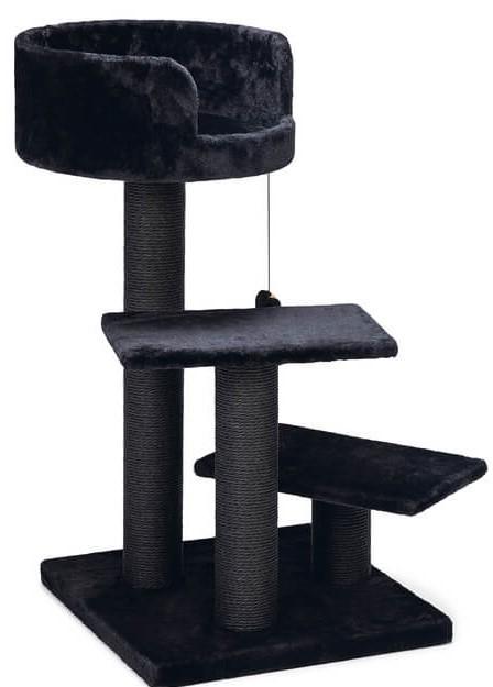 Когтеточка для кошек Beeztees SERPA FIGO Black