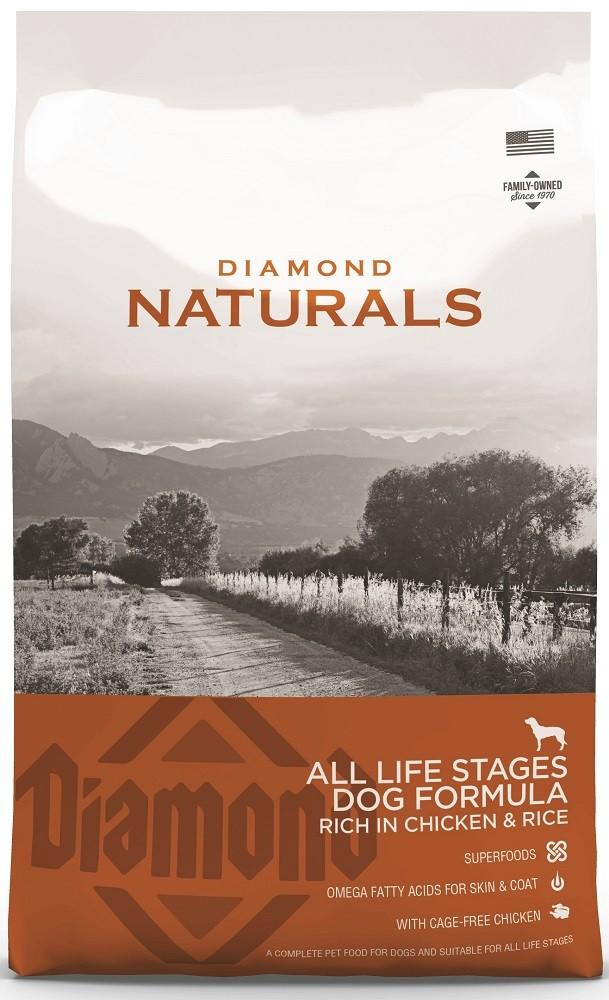 Hrana uscata pentru caini Diamond Naturals ALL LIFE STAGES CHICKEN 15KG