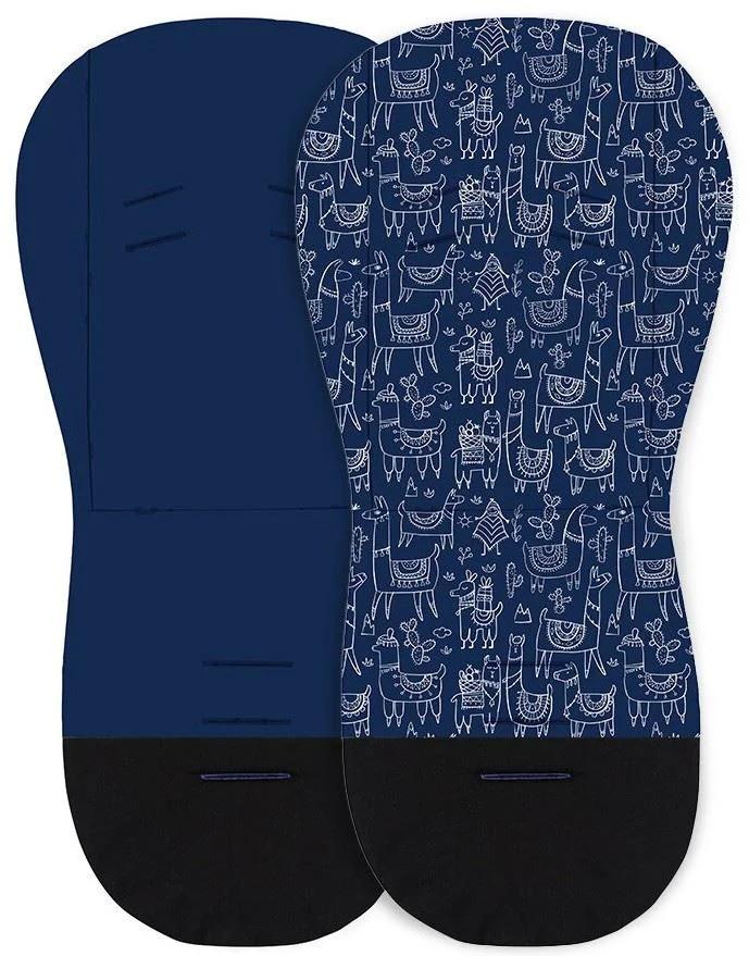 Матрасик для колясок Petite&Mars Foamy Blue Lama