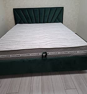 Кровать Dormio Luneta 160x200 Зеленый