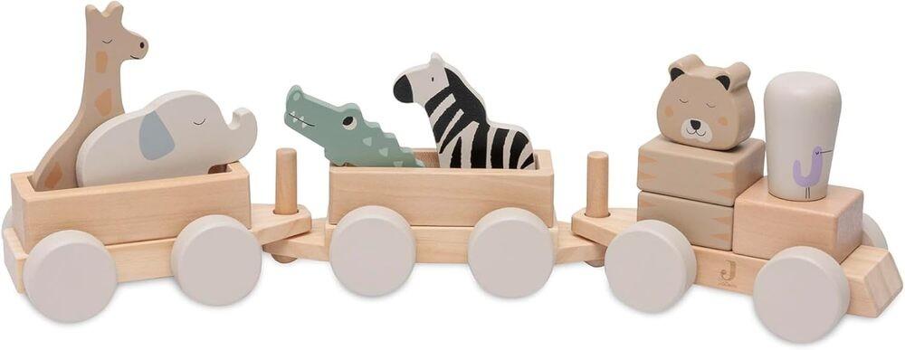 Figurina personaj Jollein Tren cu animale