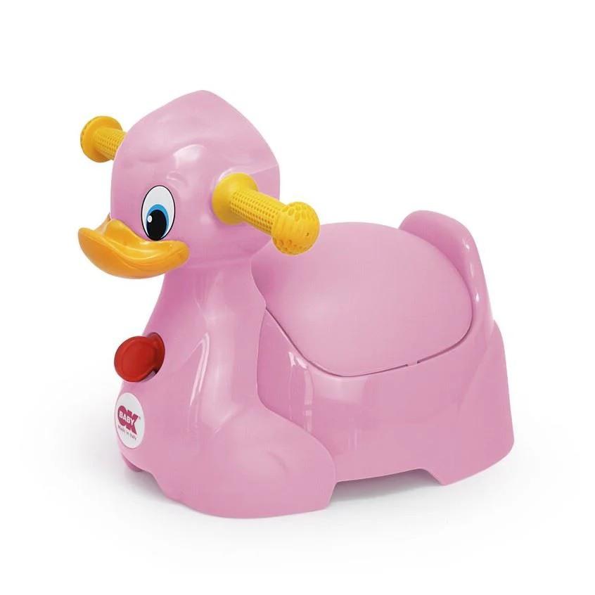 Горшок для детей Ok Baby Розовый Кряк