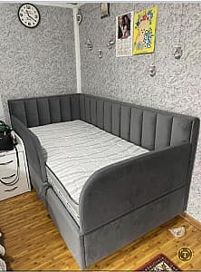 Кровать Dormio Veldor 90x200 Серый