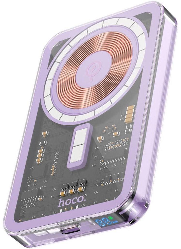 Повербанк HOCO Q14 Ice Crystal Purple