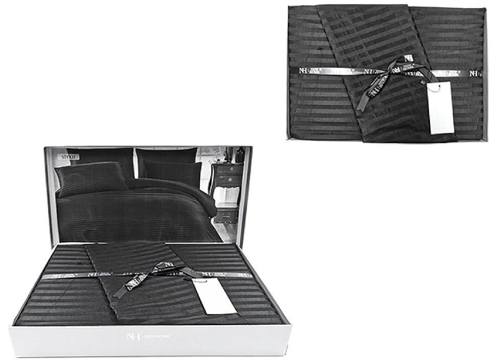 Albituri de pat Newhome Euro 2 NH Stripe Satin