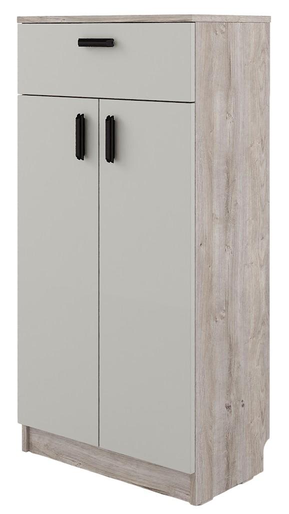 Comoda ML Mobila Vudi Nr.4 600 Shvartsvald / Chinchilla (Gri)