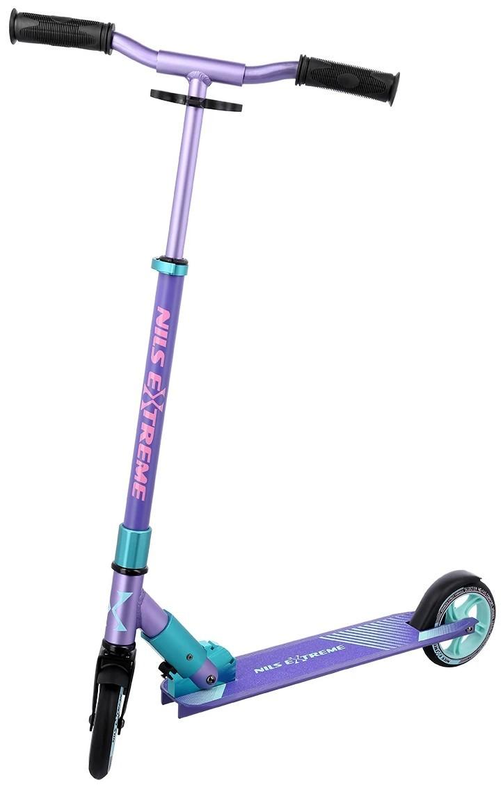 Trotineta NILS EXTREME HD145 Purple/Mint