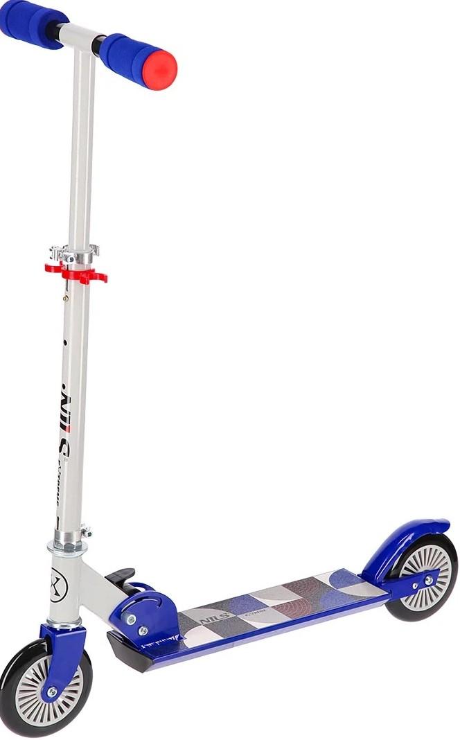 Самокат Nils Camp HD026 Grey/Dark Blue