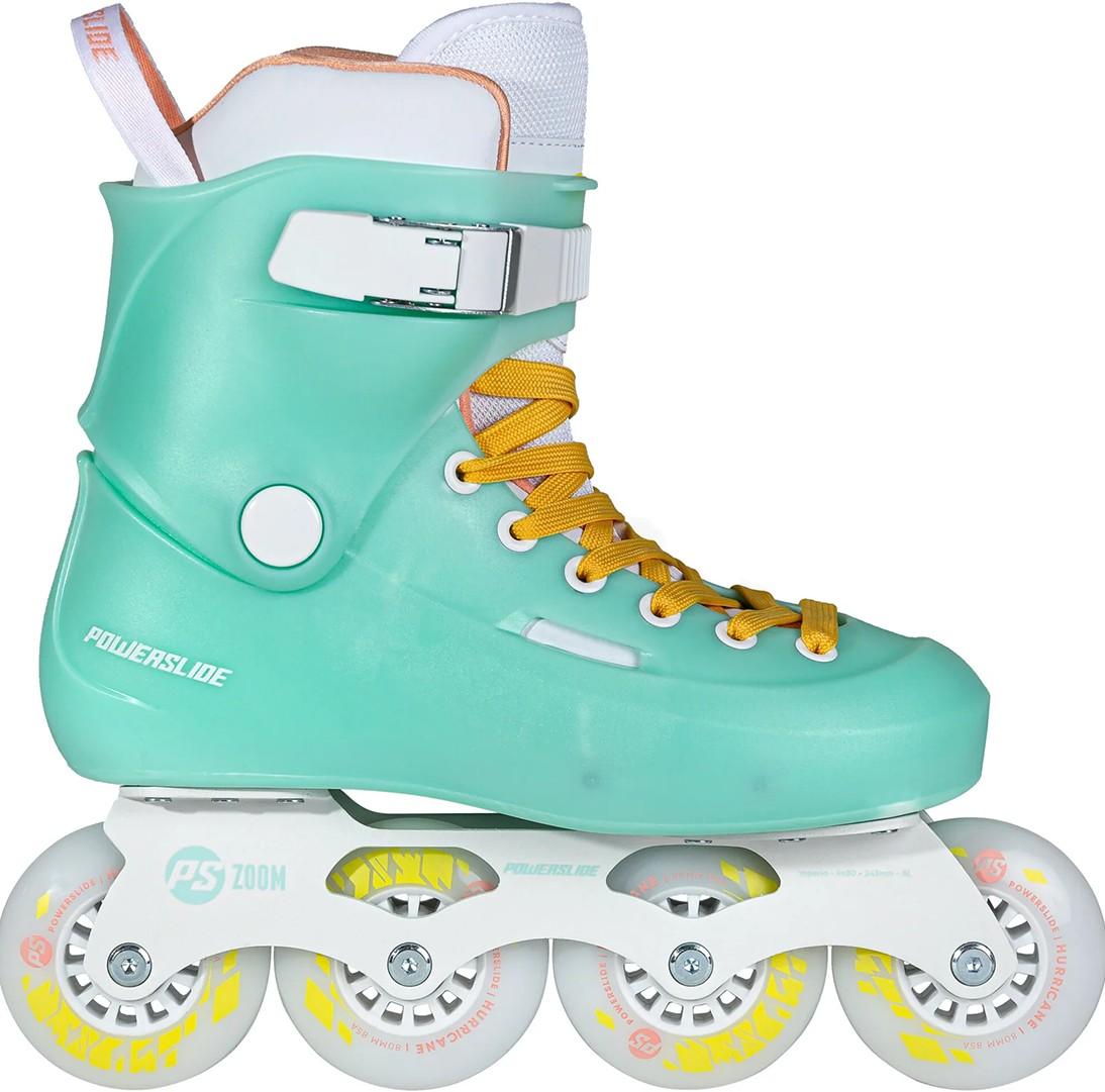 Роликовые коньки Powerslide Zoom Baby Blue 80