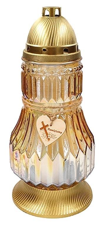 Suport pentru lumanari Zniczplast Tinem minte, sidef 72 ore