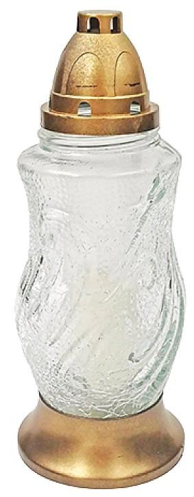 Suport pentru lumanari Zniczplast Frosty wave, 48 ore