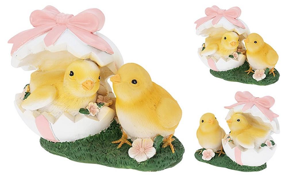 Decoratiune de interior VLM Pui pe iarba