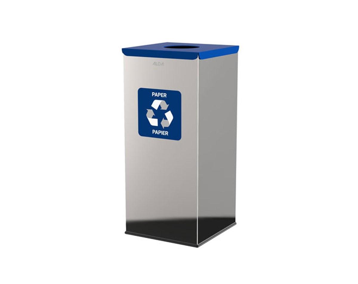 Мусорное ведро Alda Eko Square Prestige Cpc Blue