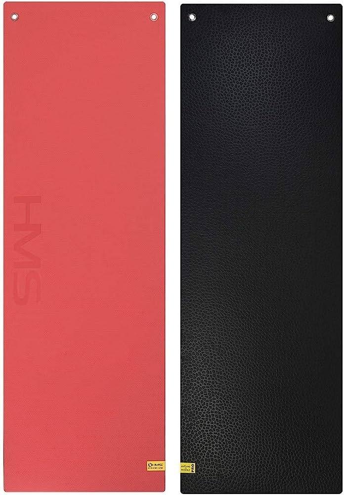Коврик для фитнеса HMS MFK03 Red/Black