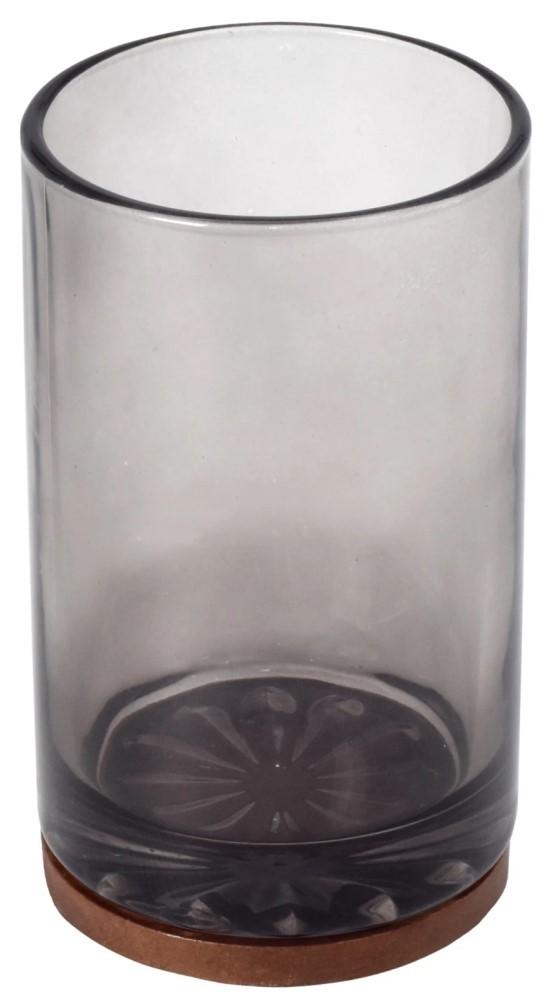 Стакан для зубных щёток Nice Sea FIGO серый