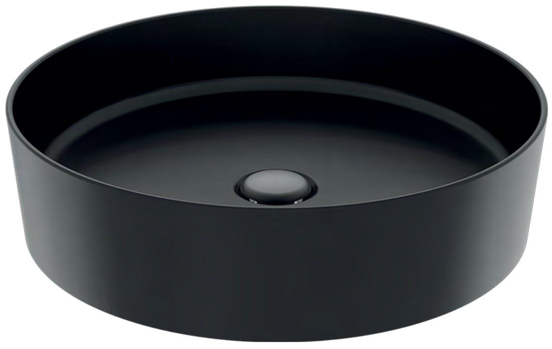 Lavoar baie Creavit Loop 45cm LP145-SM00E Black Matt