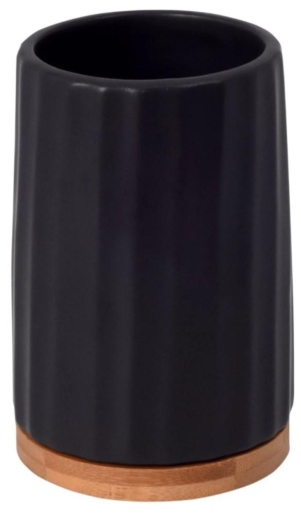 Стакан для зубных щёток Nice Sea KIDO черный