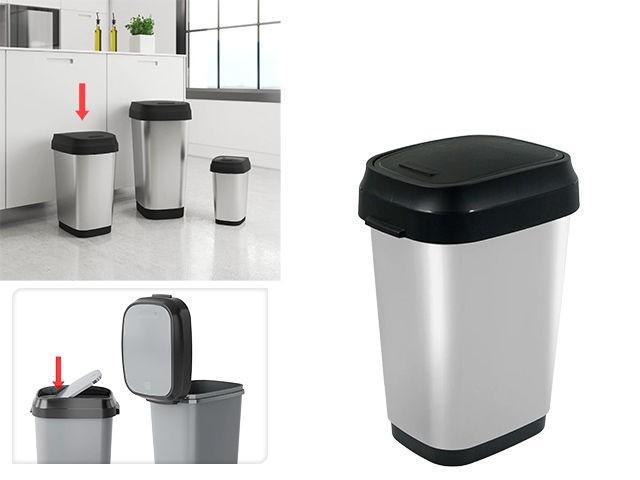 Cos de gunoi KIS cu capac batant 25l