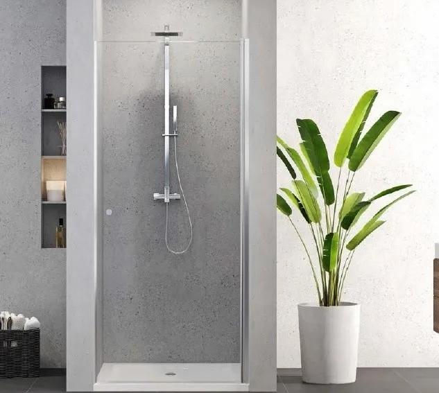 Стеклянная душевая дверь New Trendy Superia 80×195 6mm D-0330A