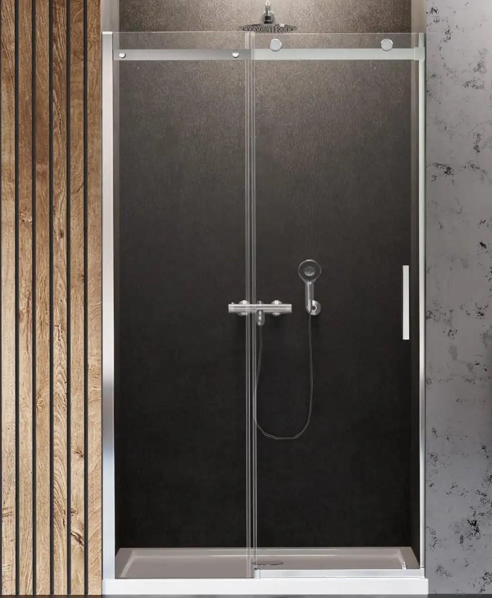 Стеклянная душевая дверь New Trendy Sling D-0181A 120x200 (18098)