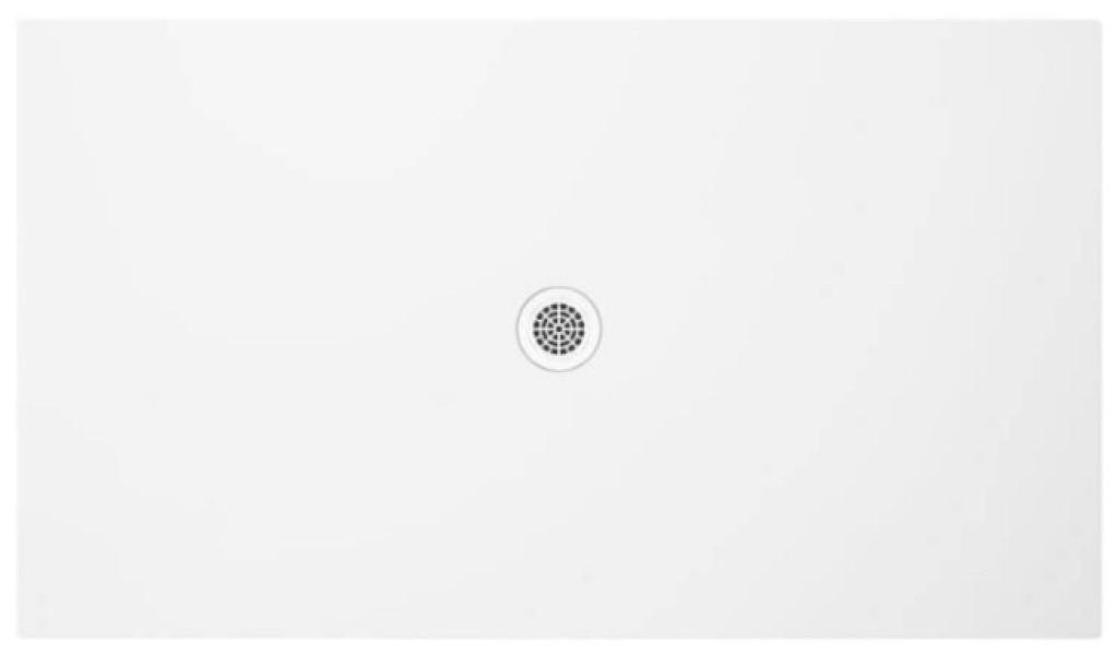 Cadita de dus Polimat FRESCO White Matt 120x100x2.5