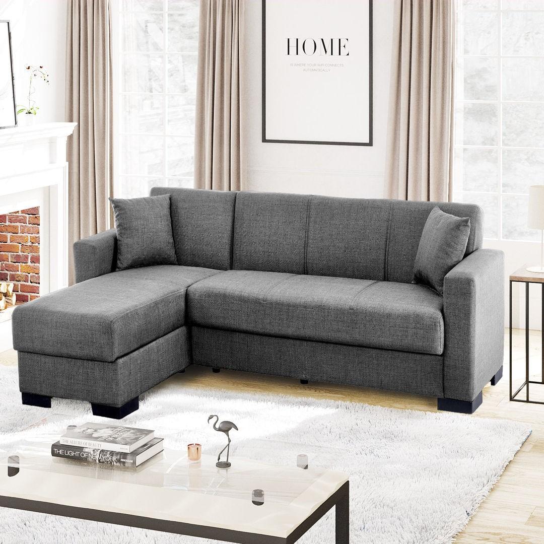 Угловой диван Fabulous Hugo 52-002 Dark Gray