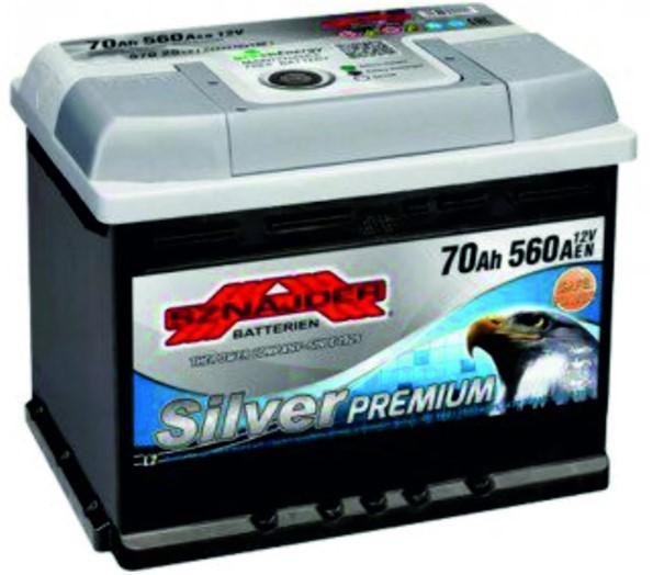 Acumulator auto Sznajder 70 Ah SilverPremium (+левый)