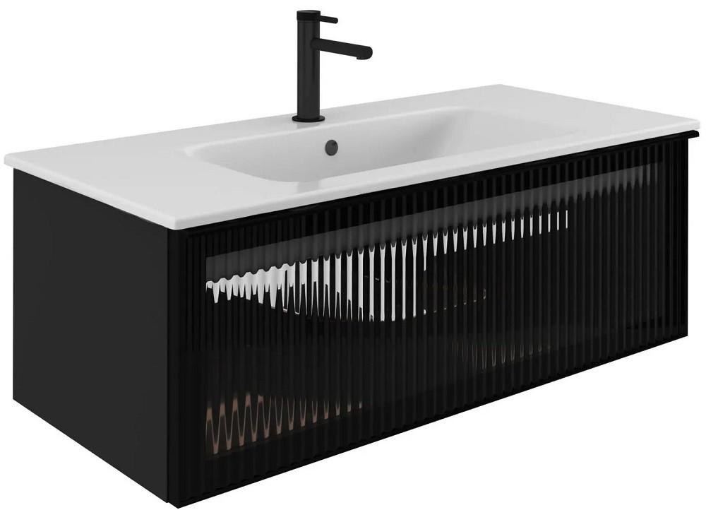 Dulap sub lavoar Orka Urban 81 Black