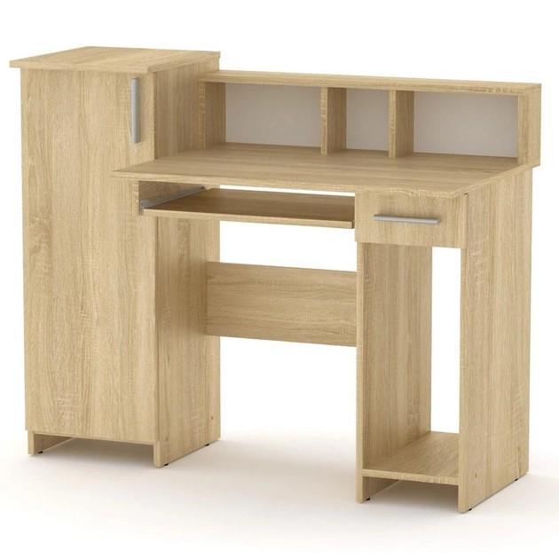 Masa de birou KompaniT Pi-Pi-2 Stejar sonoma