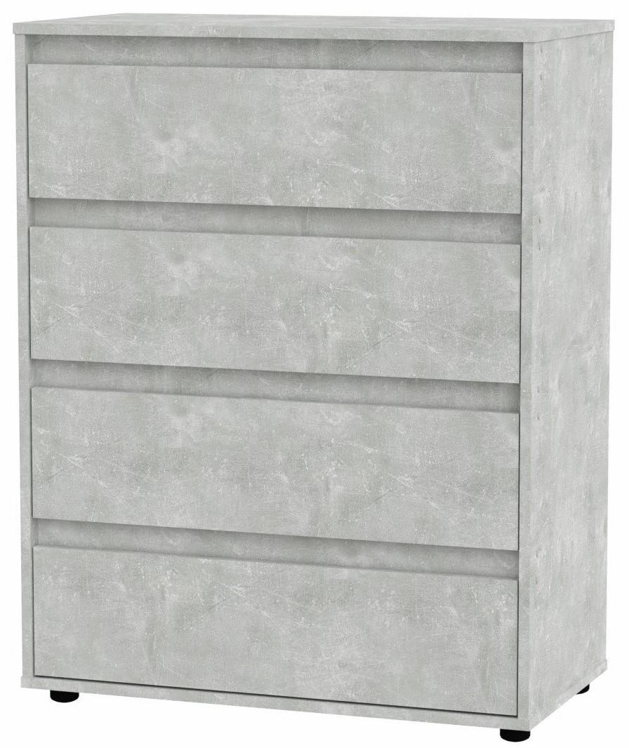 Comoda KompaniT 4 Atelie Deschis (Gri)