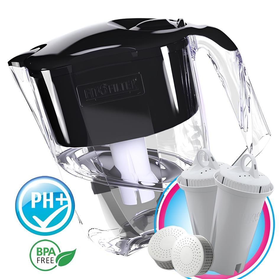 Cană filtrantă pentru apă Fito Filter FF-GIGANT PH+ (Grafit)