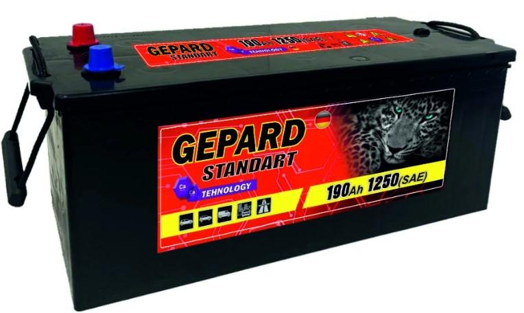 Аккумулятор GEPARD 190Ah 1250A