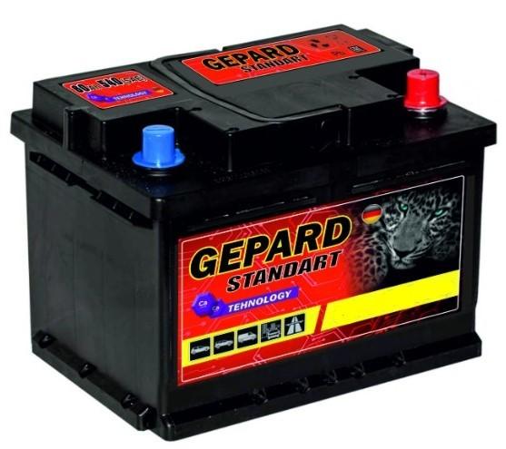 Аккумулятор GEPARD 62Ah 600A
