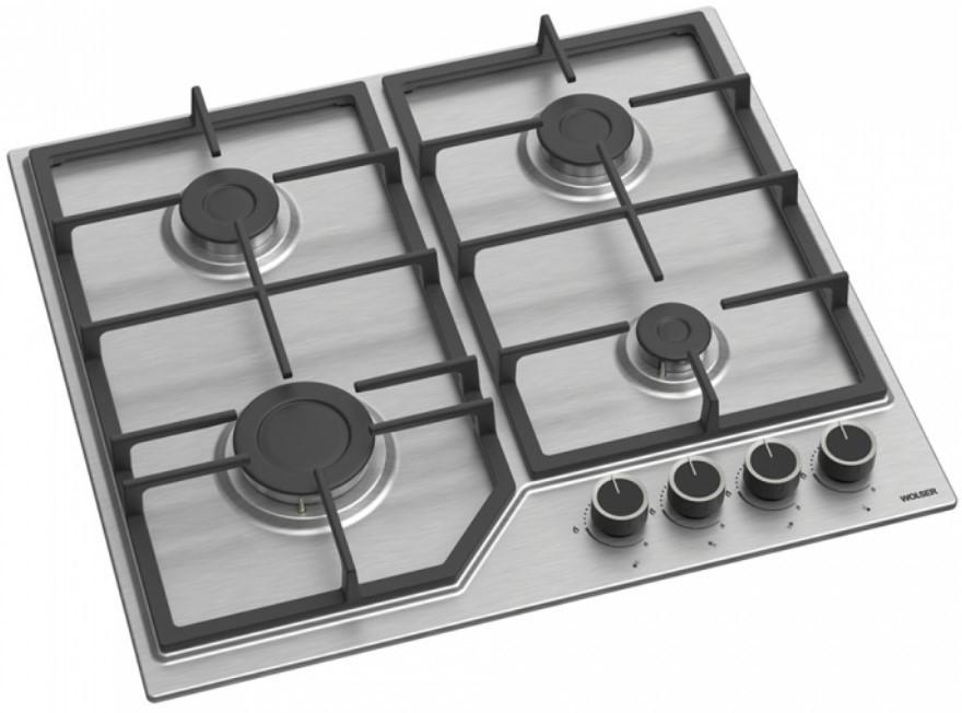Варочная панель газовая Wolser WL-F 6407 INOX FFD