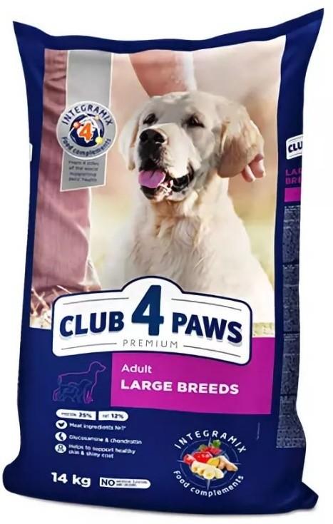 Hrana uscata pentru caini Club4Paws Premium Large Breeds 14kg