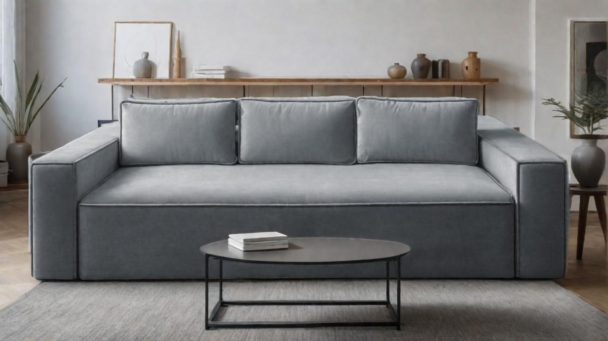 Canapea PS LOFT-Premium Gri Deschis