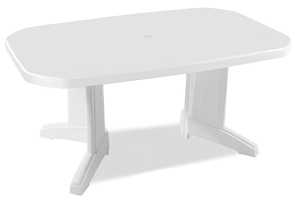 Masa de gradina Papatya Laguna 100x165cm Alb