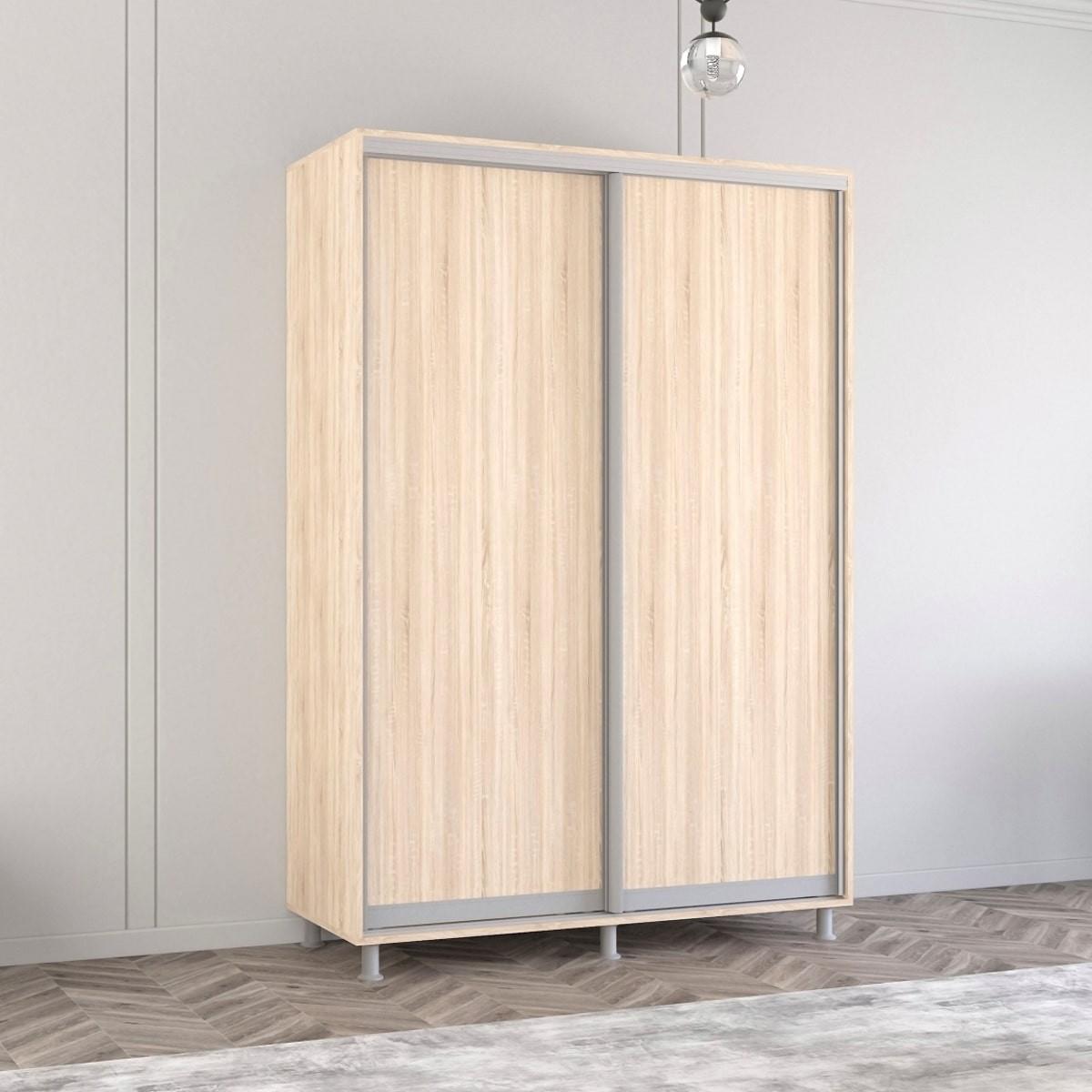 Шкаф-купе Mobildor Lux Aron 150 (2 ДСП) Сонома