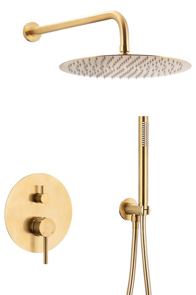 Set de duș Armatura Moza Aur mat (109130)