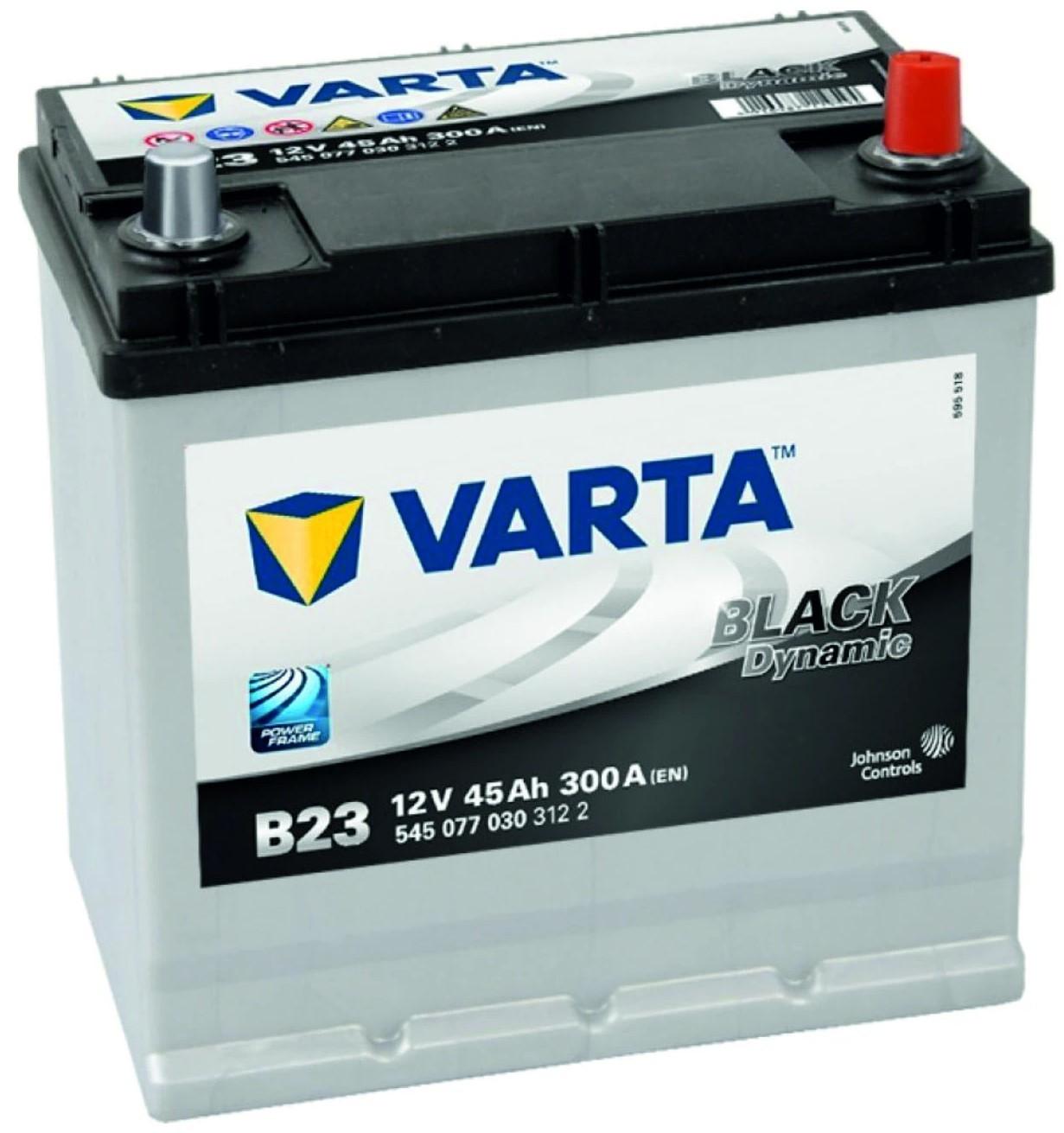 Аккумулятор Varta Black Dynamic B23 45 Ah