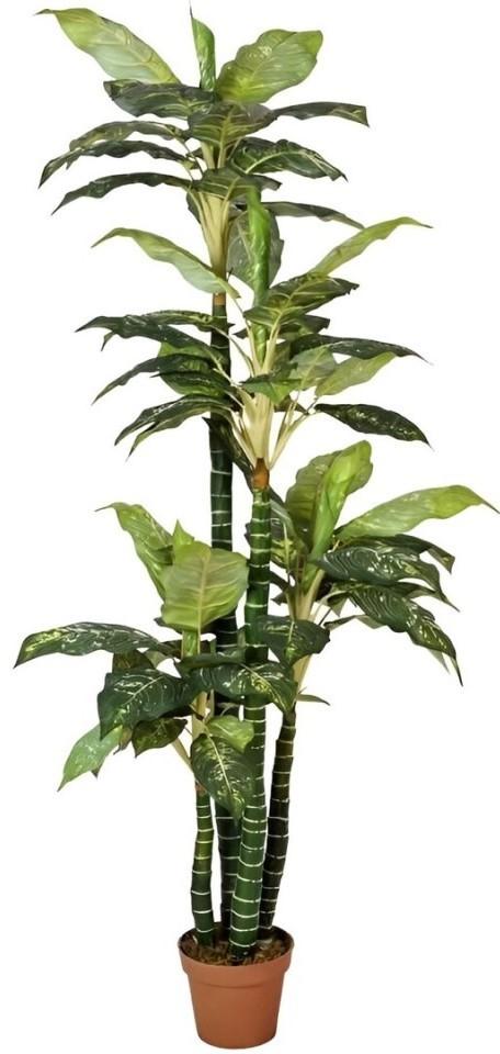 Искусственные цветы OEM/ODM Dieffenbachia 2 Green