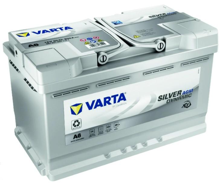 Acumulator auto Varta 80 Ah AGM A6