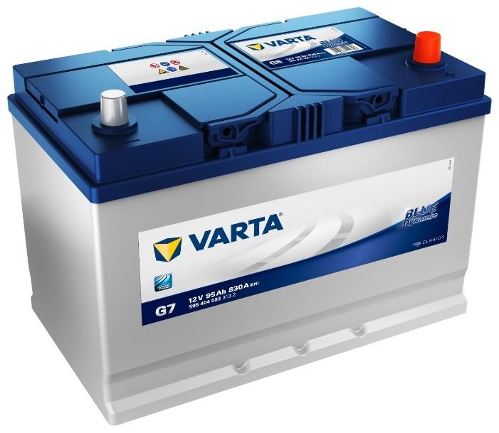 Acumulator auto Varta Blue Dynamic G7 95Ah 830A