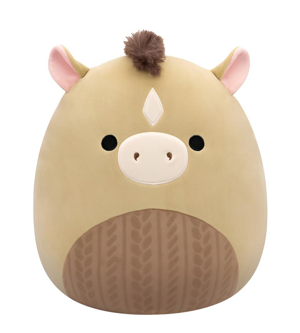 Мягкая игрушка Squeezamals Марс лошадка бежевая SQCR06689