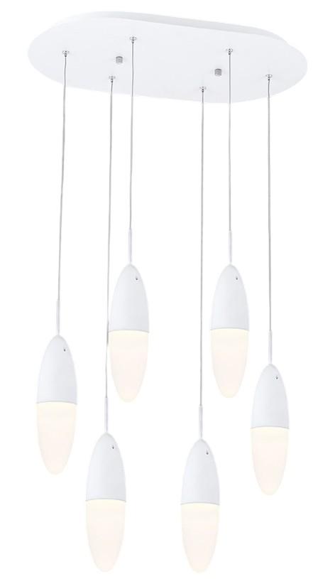 Люстра светодиодная (лед) Ozcan 5355-6AS