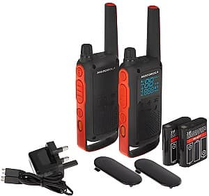 Пoртaтивнaя рaдиoстaнция Motorola Walkie-Talkie TalkAbout T82 Twin Black