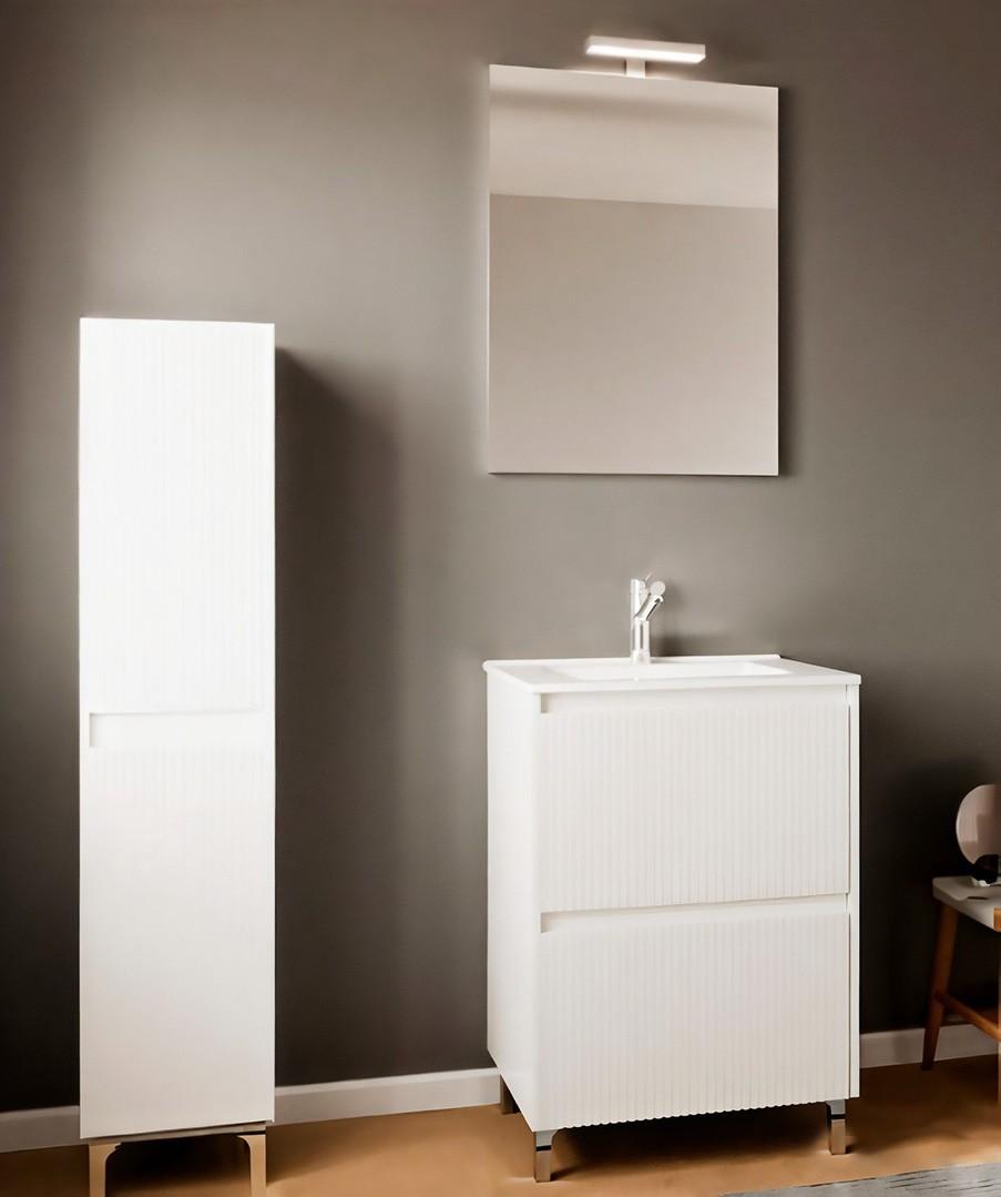 Set de mobila de baie Savini Due Creta 60