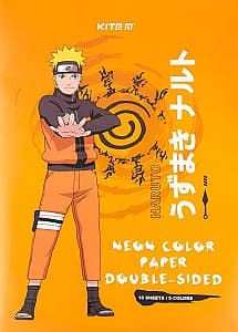 Цветная бумага Kite Naruto NEON NR23-252